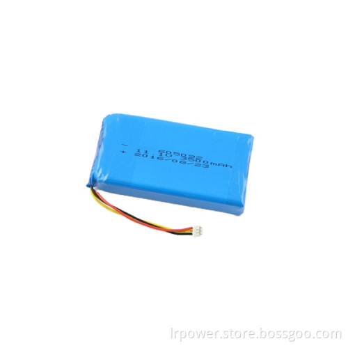 Lithium Polymer Battery 3500mah 3.7v 605092 Size